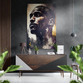 Kobe Bryant Brushed Aluminum Dibond Wall Art.